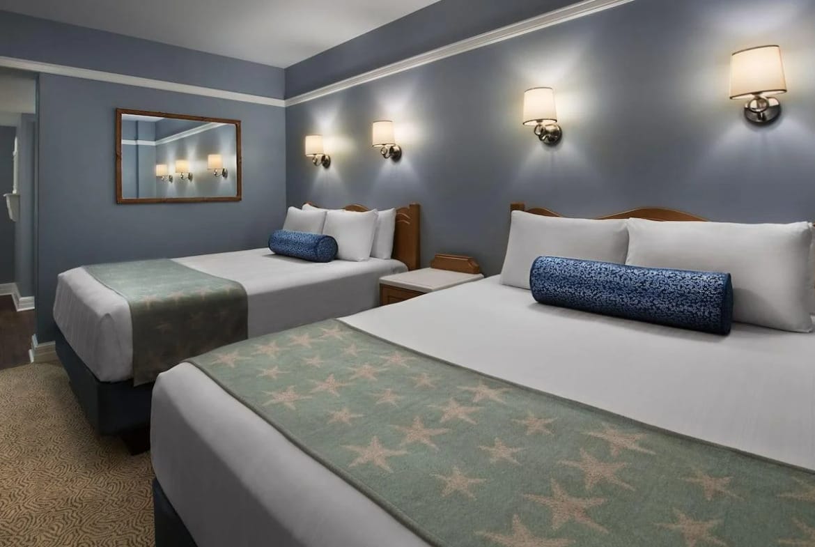 Disney’s Beach Club Villas Bedroom