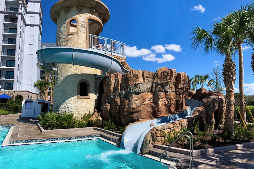 Disney's Riviera Resort Pool Water Slide