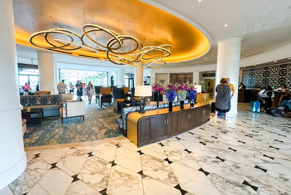 Disney's Riviera Resort Lobby