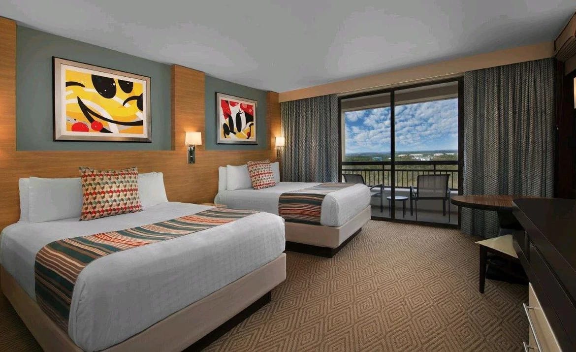 Bay Lake Tower Bedroom