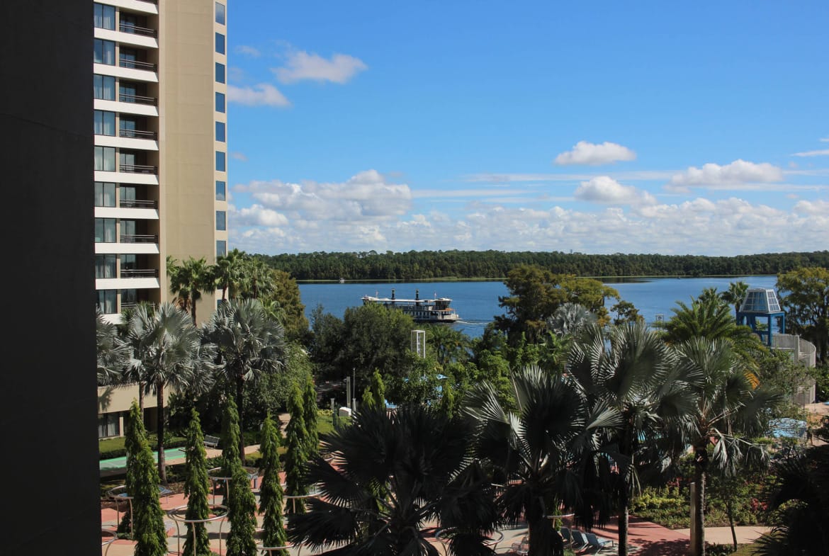 Bay Lake Tower Boat View