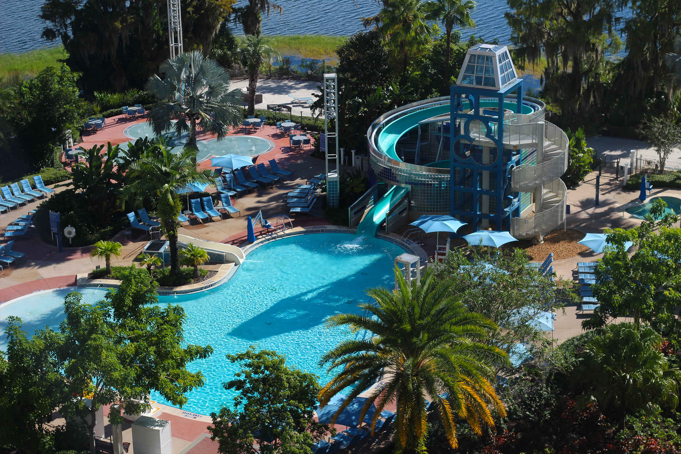 Bay Lake Tower Pool View