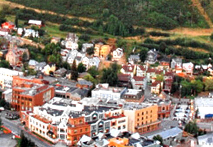 Victorian Village Aerial View