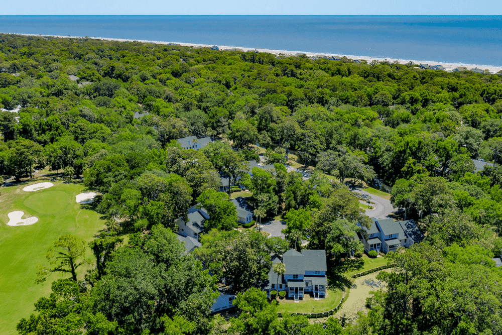 Cottages At Shipyard aerial view