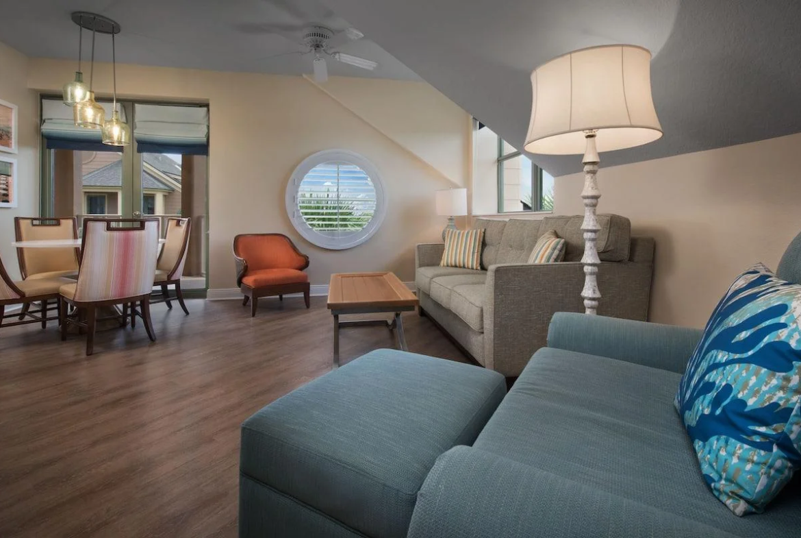 Disney's Vero Beach Vacation Club Living Area