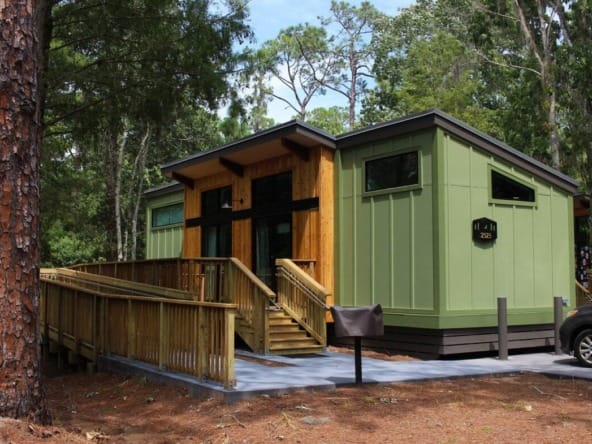 The Cabins at Disney’s Fort Wilderness Resort Exterior