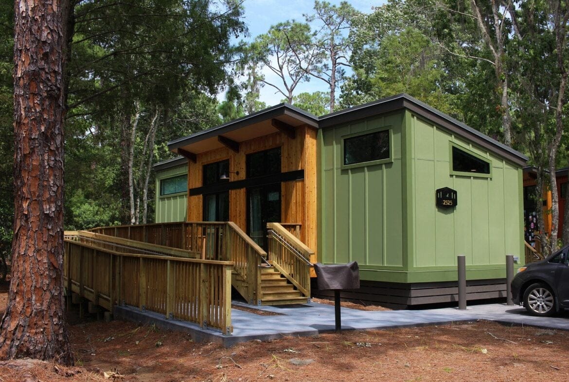 The Cabins at Disney’s Fort Wilderness Resort Exterior